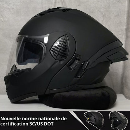 NBTK casque de moto double lentille 3C