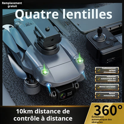 Photographie aérienne avec drones avec technologie noire, Drone professionnel 8k hd pour adultes, intelligent