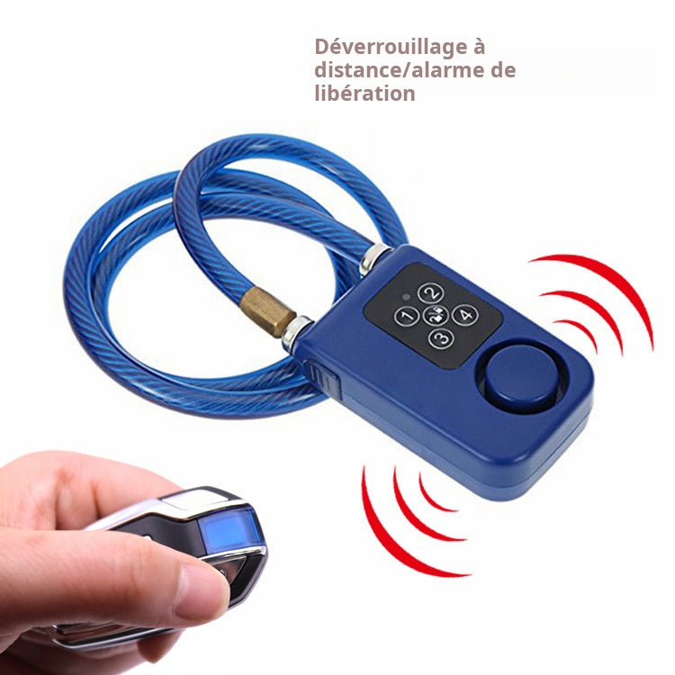 Cadenas d'alarme antivol avec télécommande