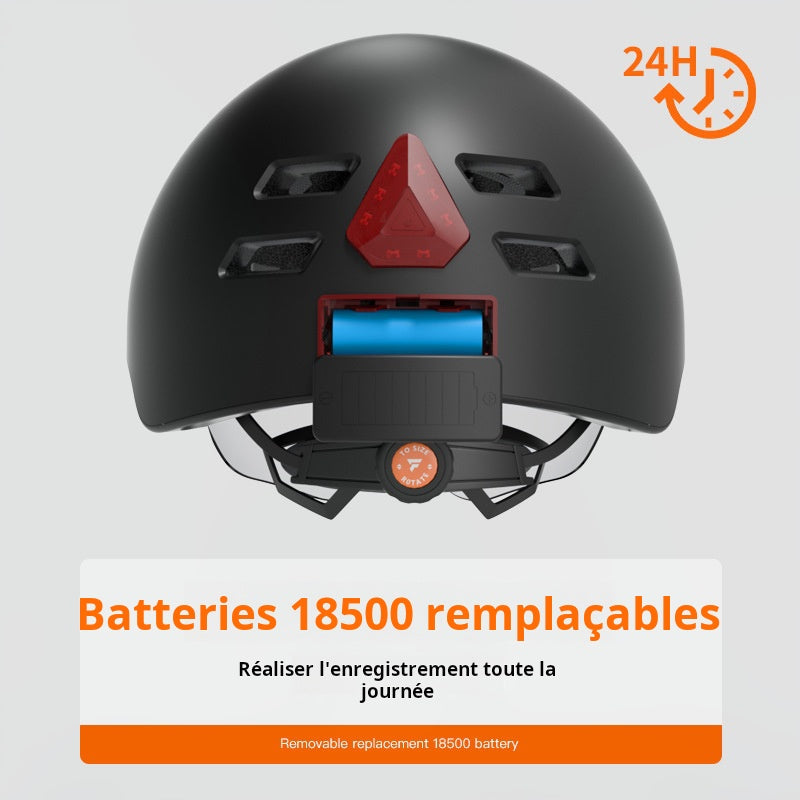 Casque FOXWEAR Bluetooth pour vélo avec camera intégrée