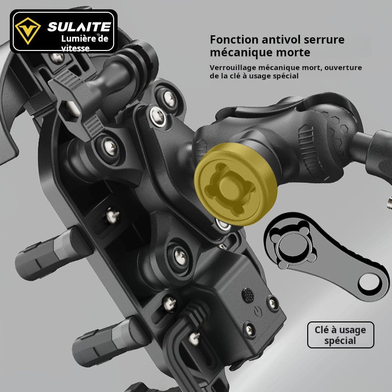 Porte téléphone SULAITE pour moto, Poulpe, Antichocs
