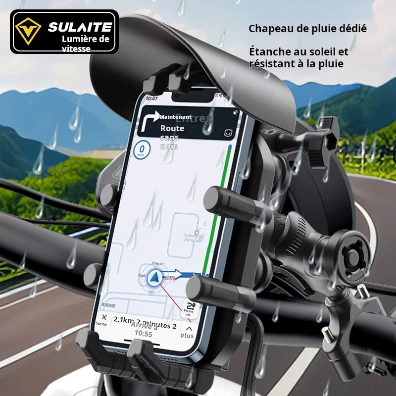 Porte téléphone SULAITE pour moto, Poulpe, Antichocs
