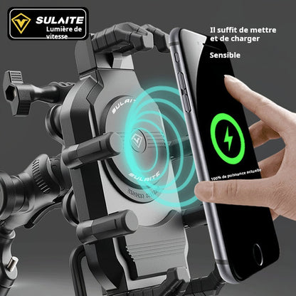 Porte téléphone SULAITE pour moto, Poulpe, Antichocs