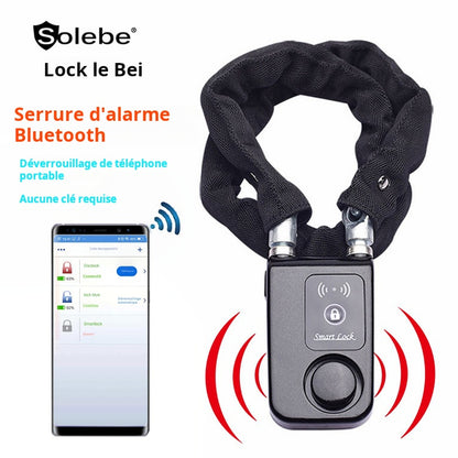 SOLEBE alarme Bluetooth intelligente, chaîne, serrure