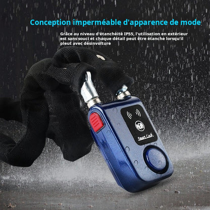 SOLEBE alarme Bluetooth intelligente, chaîne, serrure