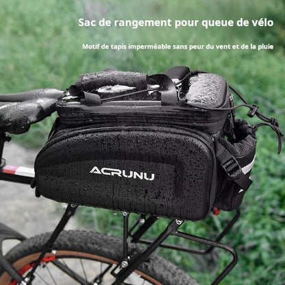 Mochila ACRUNU Bolsa de asiento trasero impermeable de gran capacidad Bolsa trasera de estantería trasera Accesorios Equipamiento