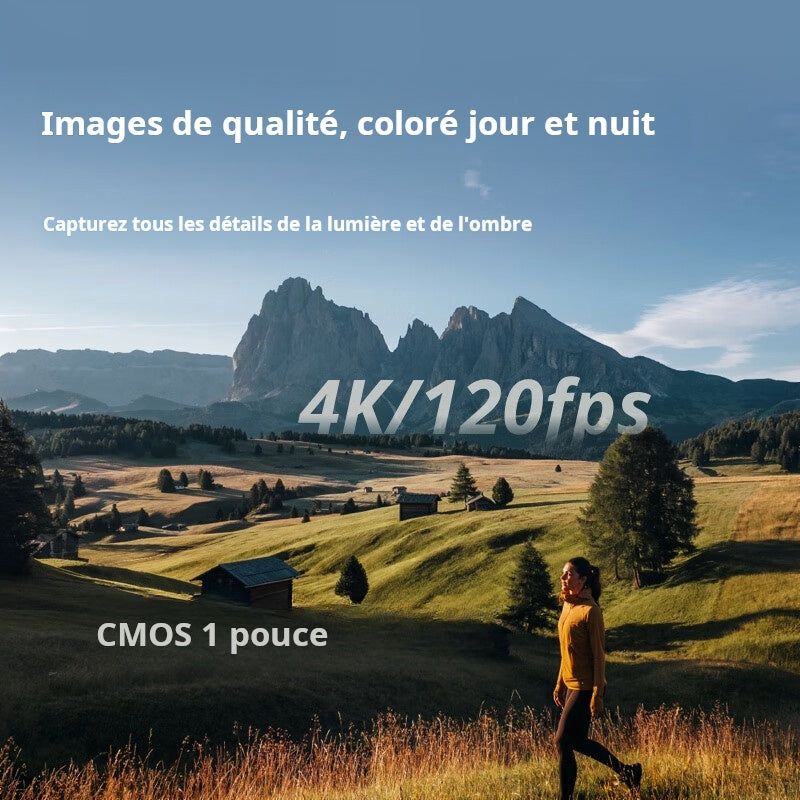 DJI Pocket 3 caméra cardan caméra d’action gimbable caméra vlog caméra vlog