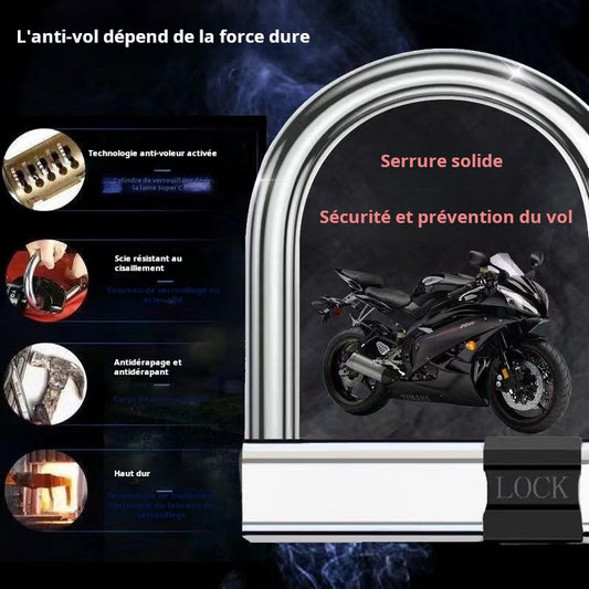 Cadenas U de moto, vélo et trottinette.