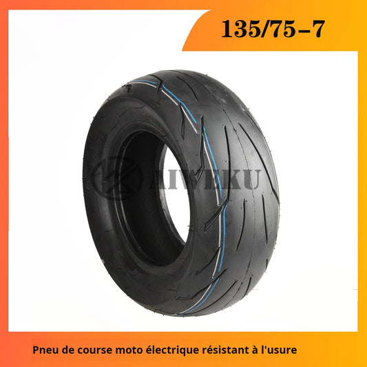 Pneus modifiés 135 75-7 tubeless de course résistantes