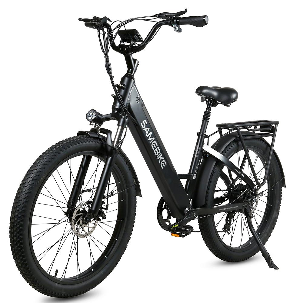 Vélo électrique RS_A01 noir 500W 25km batterie puissante pneu résistant